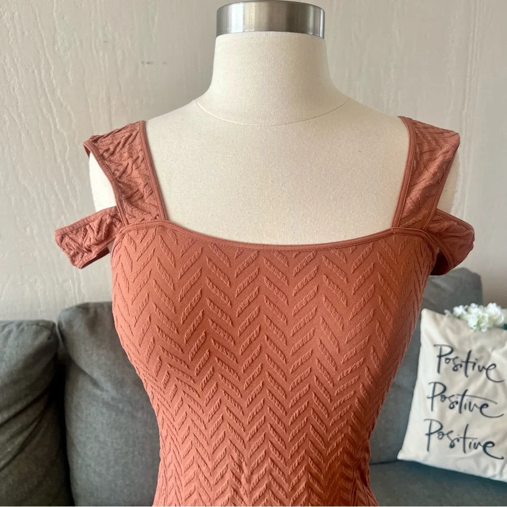 FP Intimately Rust Bodycon Dress - Picture 2 of 10